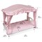 Badger Basket Canopy Doll Bed with Bedding - White/Pink